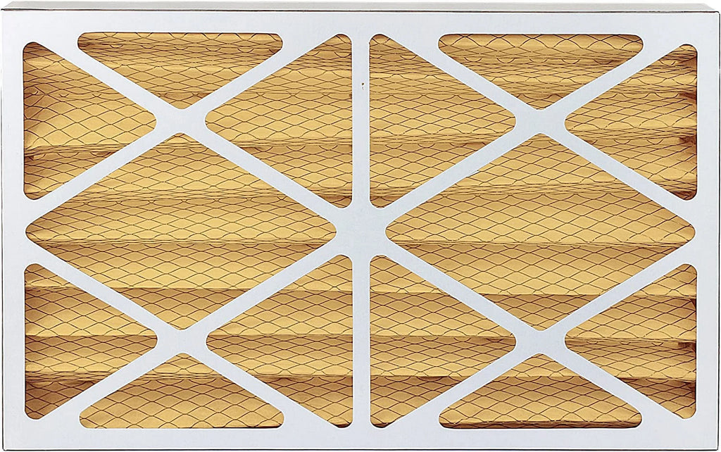 Filterbuy 10x25x4 MERV 11 Pleated HVAC AC Furnace Air Filters (12-Pack)