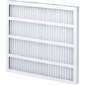 Global Industrial High Capacity Pleated Air Filter, MERV 8, Self-Supported, 24"Wx24"Hx2"D, Lot of 12