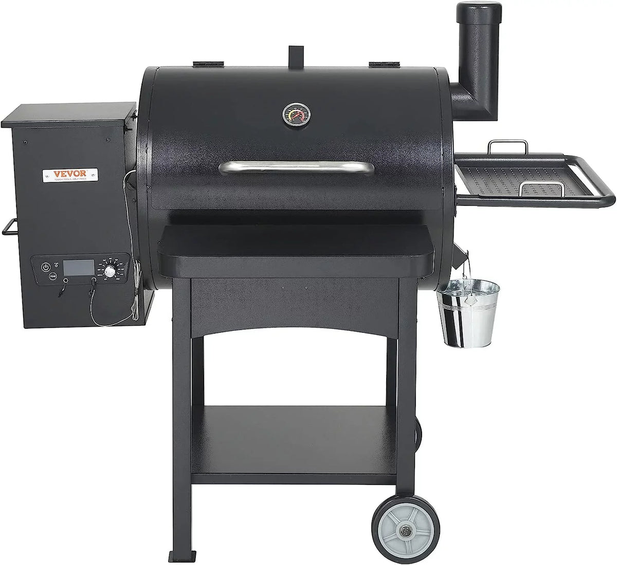 VEVOR 53" Heavy Duty Charcoal Grill BBQ Portable Grill with Cart Outdoor Cooking