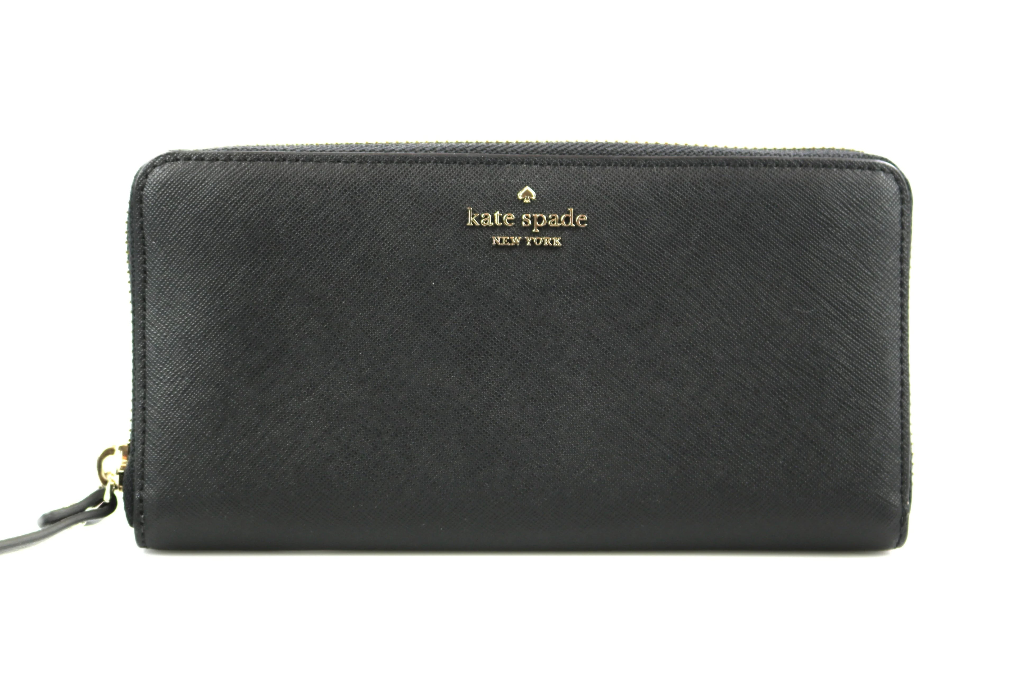 Kate Spade Laurel Way Neda Leather Wallet - Black