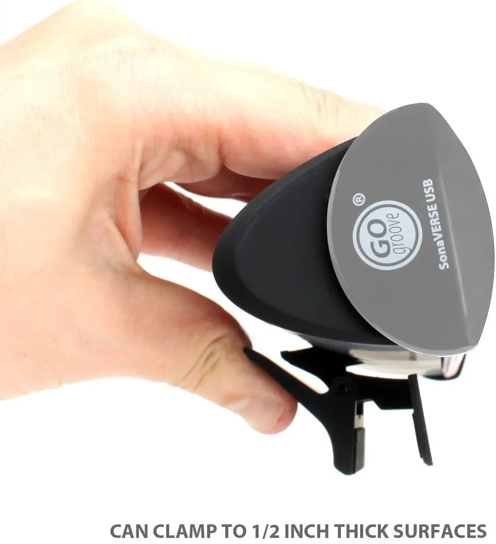 SonaVERSE USB Speakers for Computer Computer - USB Powered Mini Sound Bar with -On Portable External Speaker