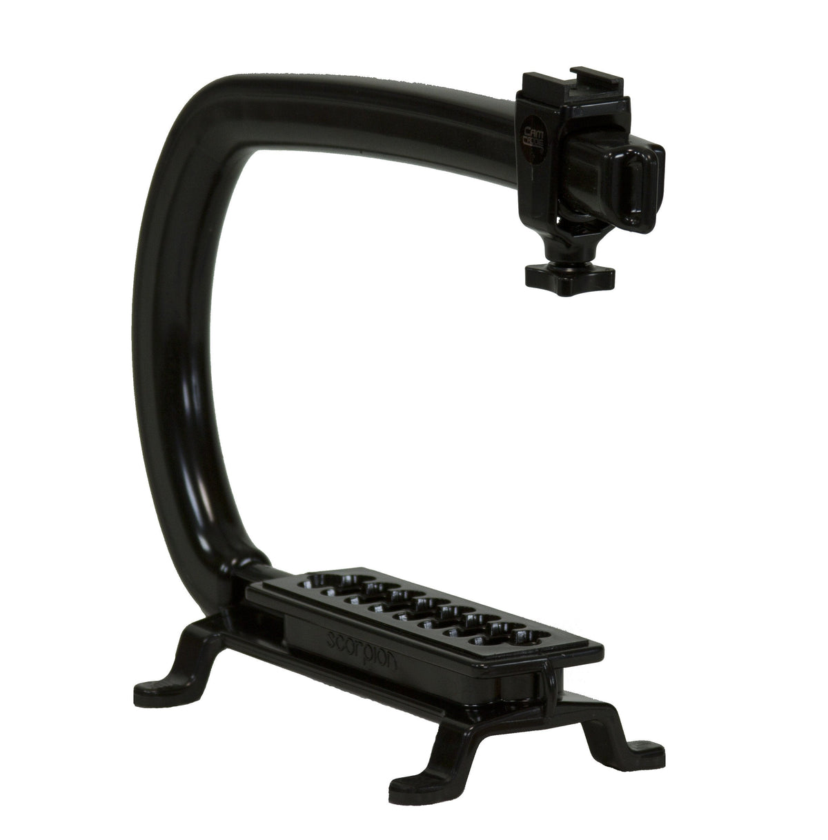 Cam Caddie Scorpion MAX Edition Universal Stabilzing Camera Handle - Includes 2 Accessory Shoes