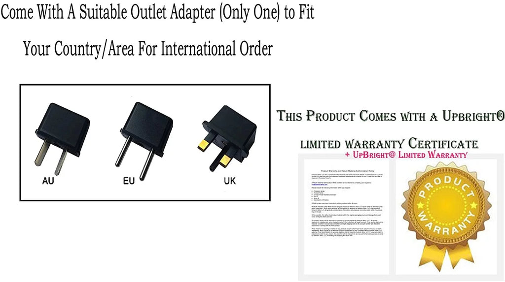 UPBRIGHT 5V Adapter For Lenovo Ideapad 100S Chromebook - 11IBY 80YN 11.6" Notebook Notebook PC 5VDC Wall Home Power Supply Cord Cable PS Battery Charger