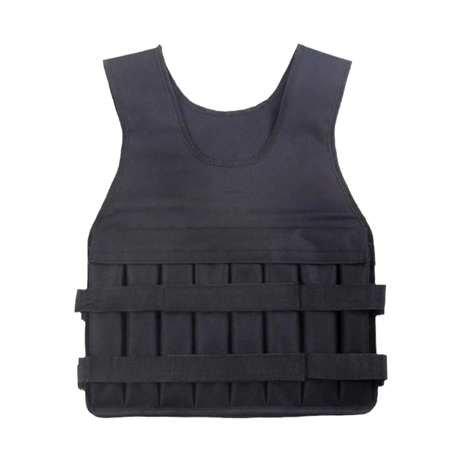 AMLESO Loading Vest Exercise Jacket for Boxing Running Gym Fitness 8 Pockets Exercise Slim Design Strength Training Body Weight Vest