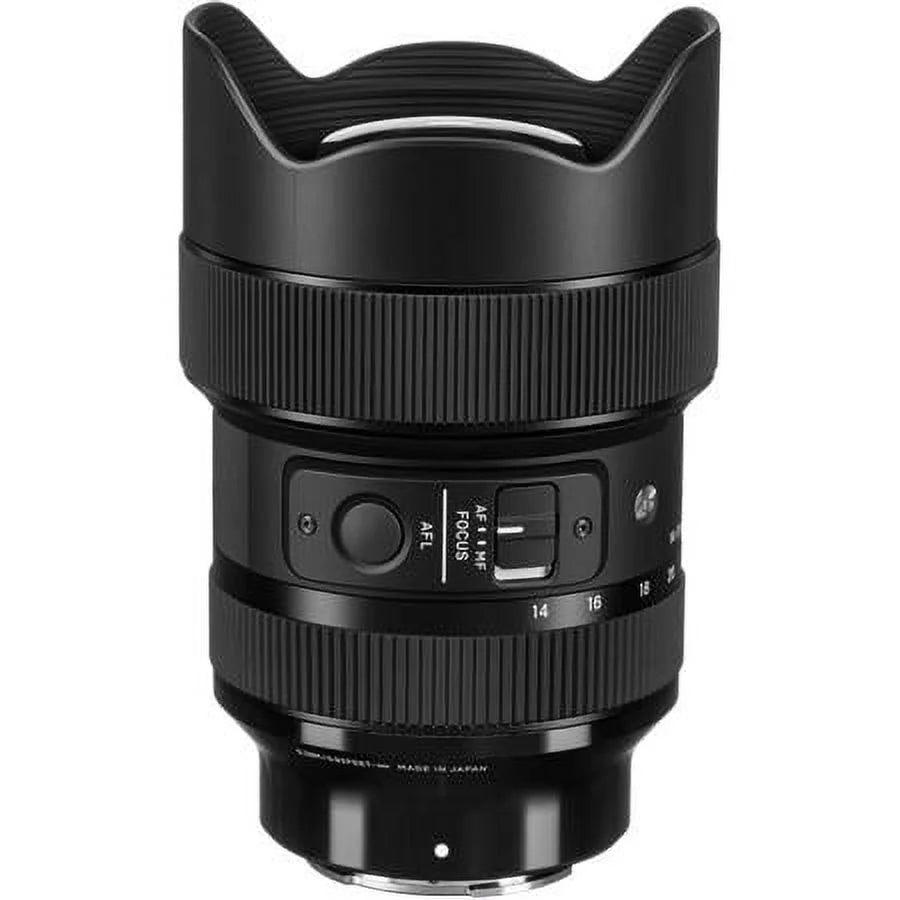 14-24mm f/2.8 DG DN ART Lens for Sony E, Bundle with PC Software Kit, RainCoat Rain Sleeve, Cleaning Kit, Flex Lens Shade, Lens Cap Tether, Lens Wrap, Lens Cleaner