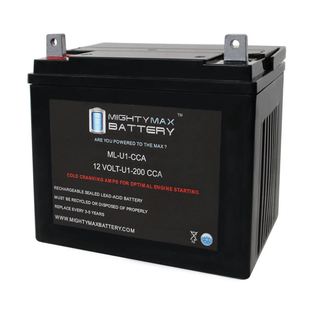 ML-U1 12V 200CCA Battery for Bobcat Fastcat Pro 942406H 0Turn Mower