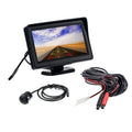 5'' TFT-LCD Backup Camera Car Rear View Backup Reverse System + HD Parking Camera for Truck Pickup Car Rear View Security Monitor & Waterproof