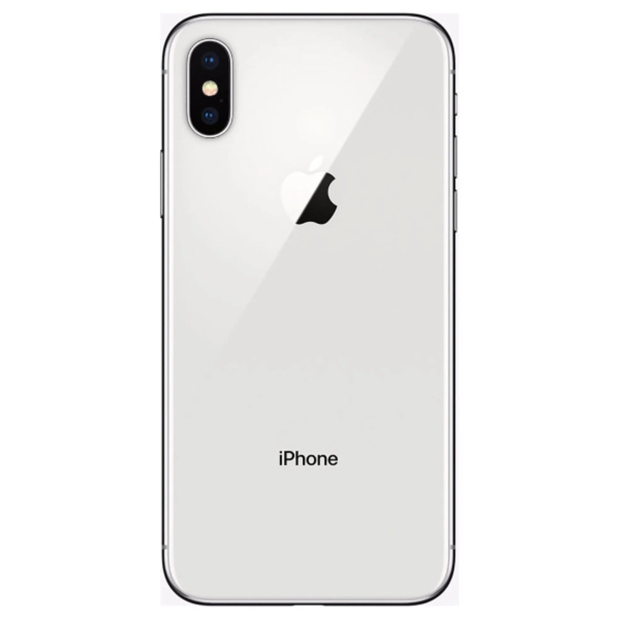 Refurbished Apple iPhone X 256GB Unlocked (GSM, not CDMA), Silver (Refurbished)