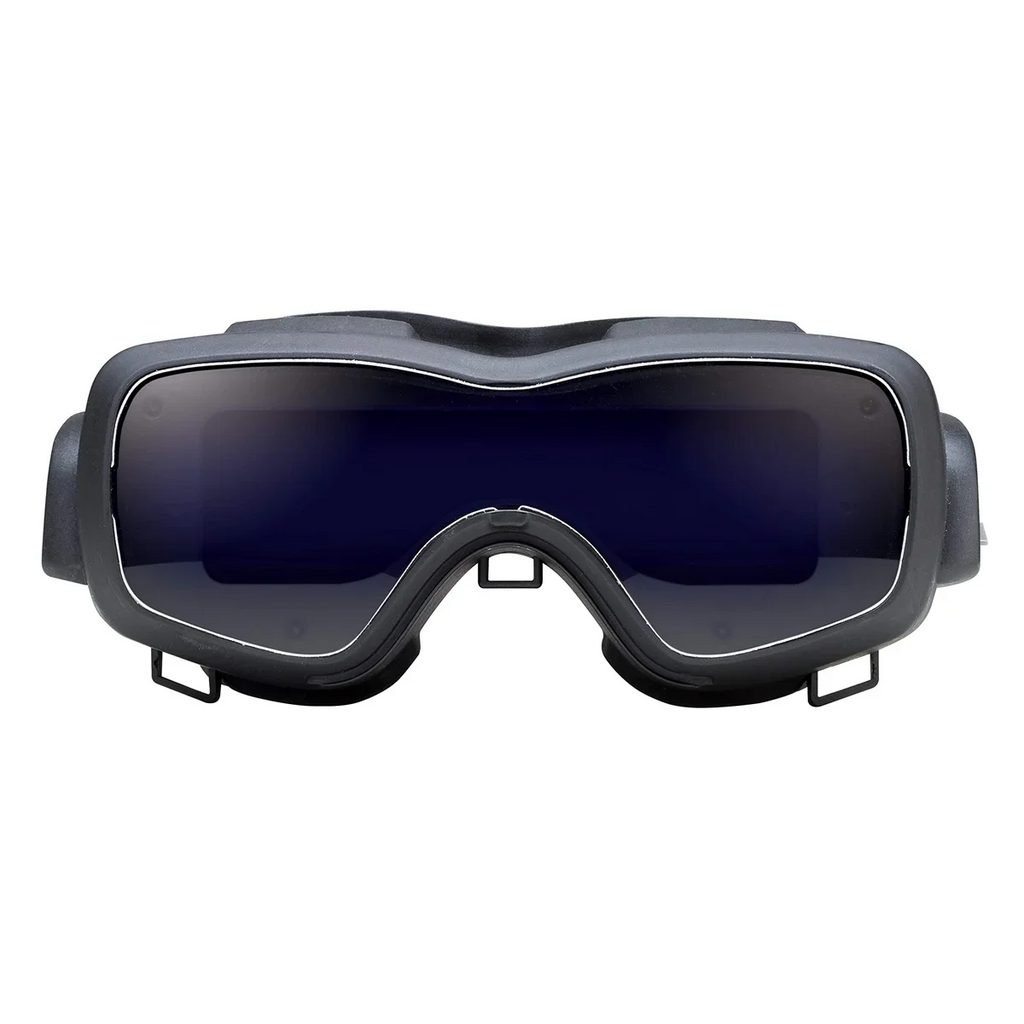K Tool International 70046 Auto Darkening Welding Goggle Kit for Garages, Repair Shops, and DIY, Lightweight, 5-13 Adjustable Shades, Fire Retardant Hood, Bump Cap, Shield and Carrying Bag, Black/Red