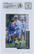 Peyton Manning Indianapolis Colts Autographed 1998 Score #233 Beckett Fanatics Witnessed Authenticated 10 Rookie Card with "HOF 21" Inscription - Fanatics Authentic Certified