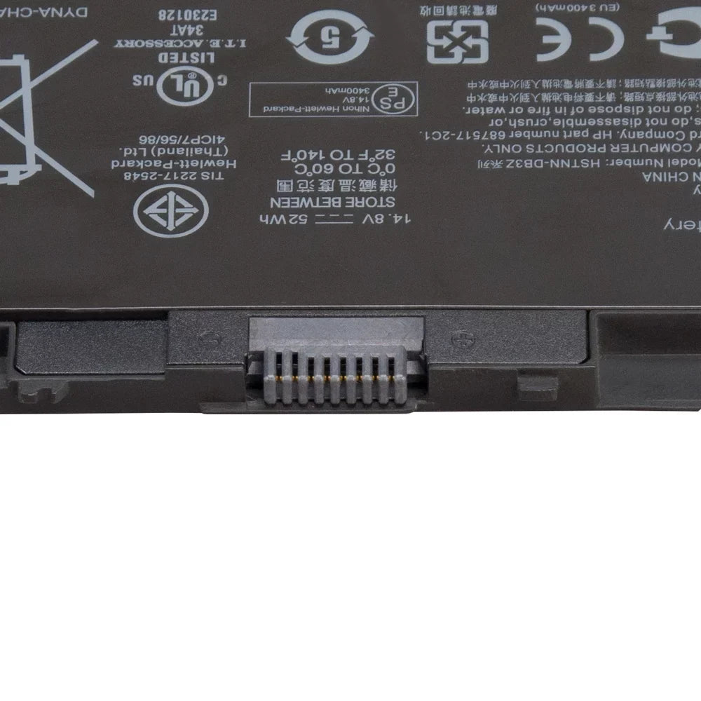 DR. BATTERY - Replacement for HP EliteBook Folio 9480m J5P79UT / 9480m J5P80UT / 9480m J5P81UT / 9480m J5P82UT / 9480m J8U70UA / H4Q47AA / H4Q48AA / H4Q48UT / HSTNN-DB3Z / HSTNN-LB5B / MA02025XL