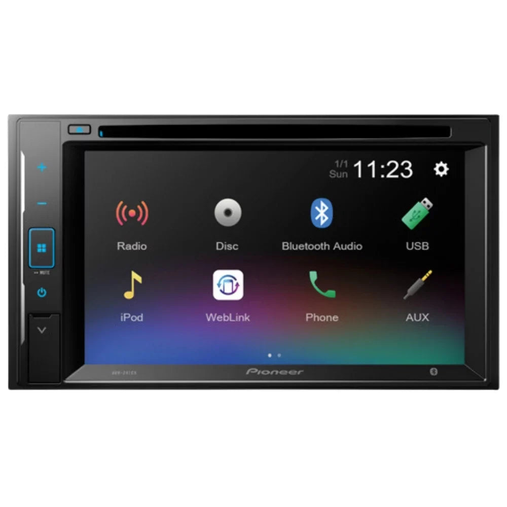 KIT471 Bundle with Pioneer Multimedia DVD Car Stereo and Installation Kit - for 2006-2008 Nissan 350Z /Bluetooth Touchscreen Radio - Backup Camera, Double Din Mounting Kit