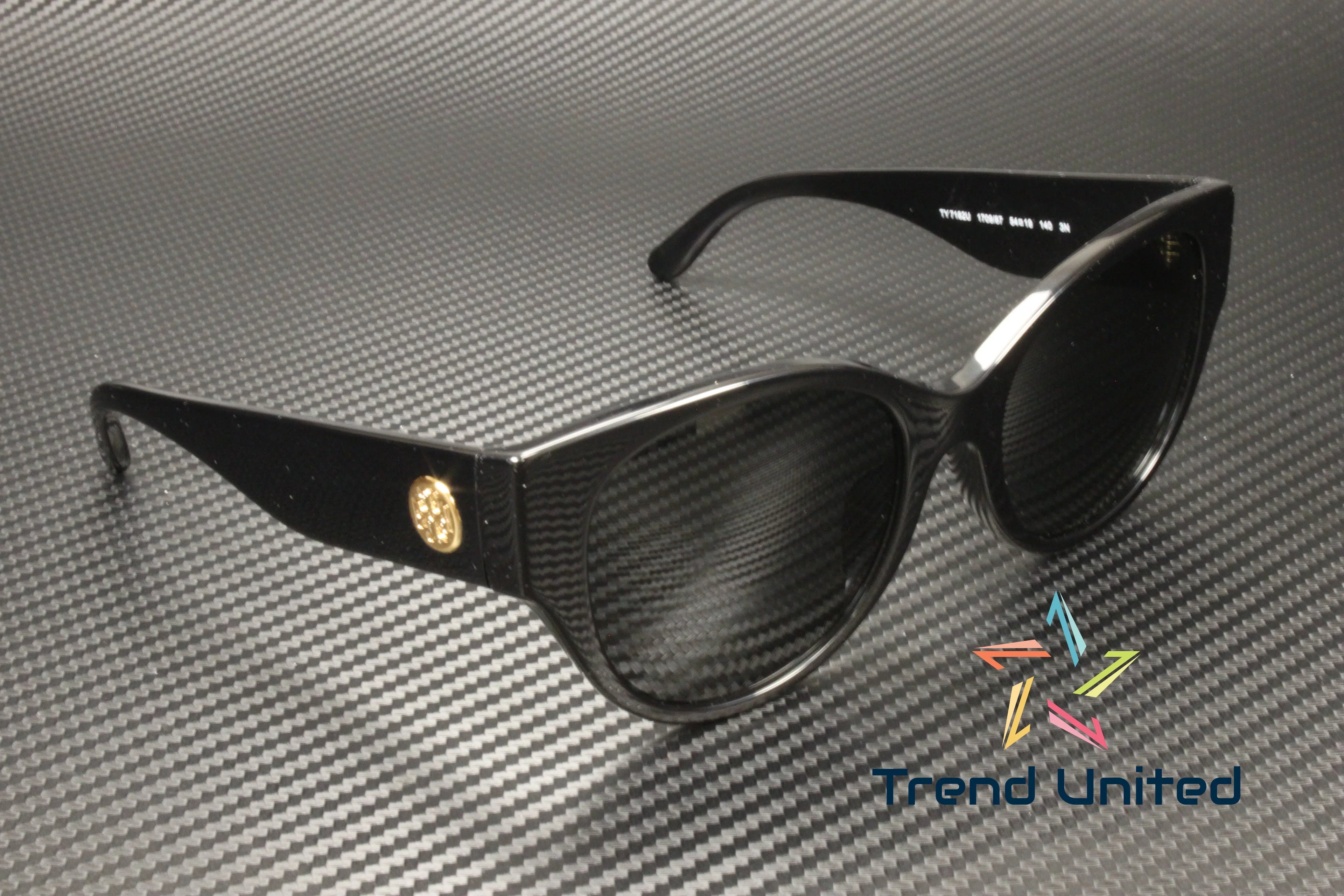 Sunglasses Tory Burch TY 7182 U 170987 Black Grey Gradient