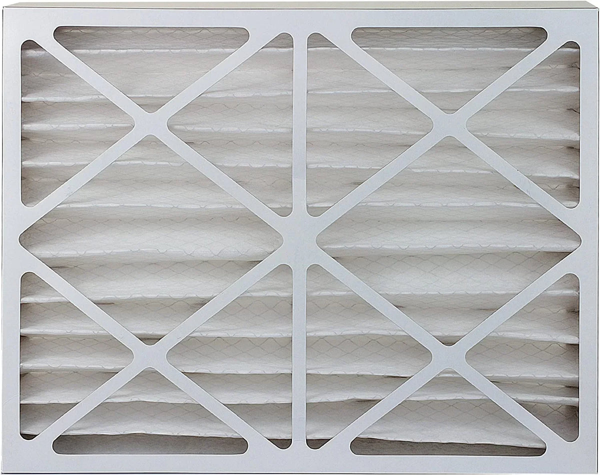 Filterbuy 20x23x4 MERV 8 Pleated HVAC AC Furnace Air Filters (4-Pack)