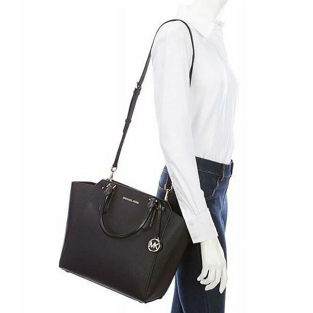 Michael Michael Kors Hayes Large North/South Tote Black