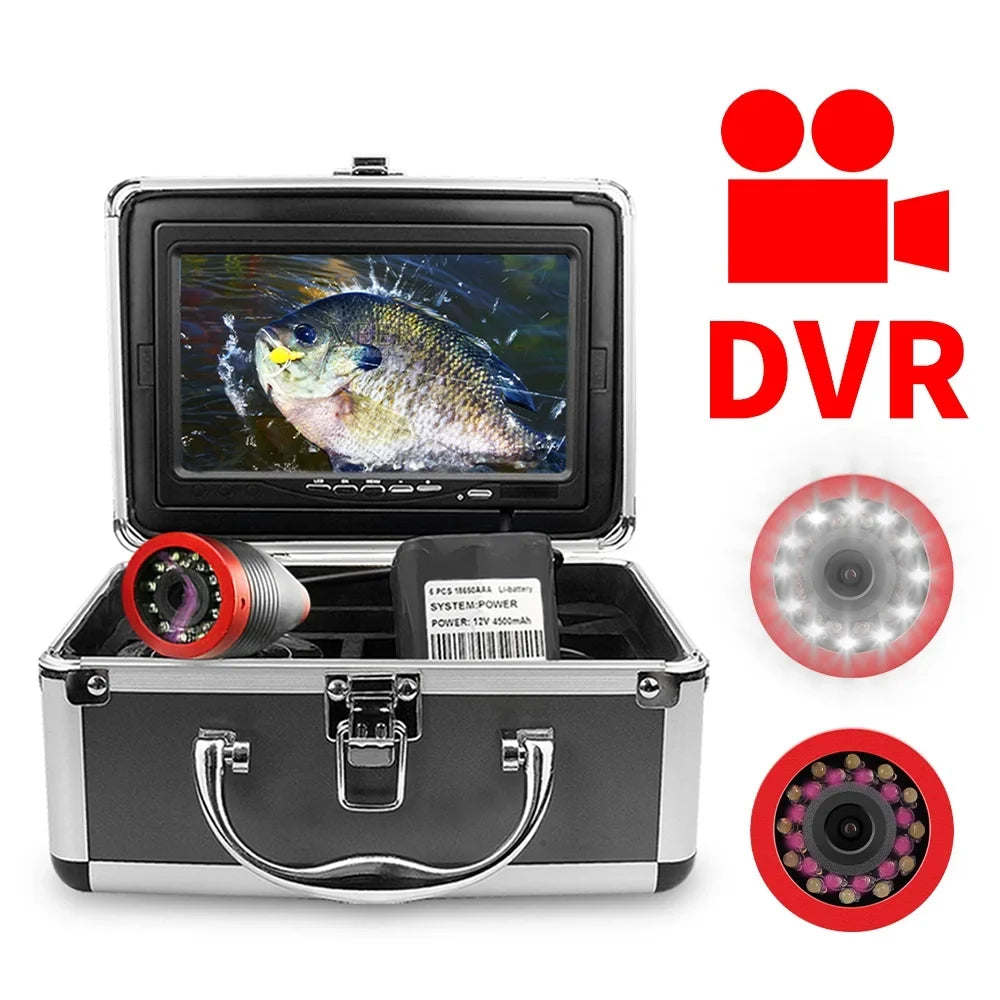 moobody Undersea Camera 7 Inch DVR Portable Video Fish Finder for Lake Sea Fishing