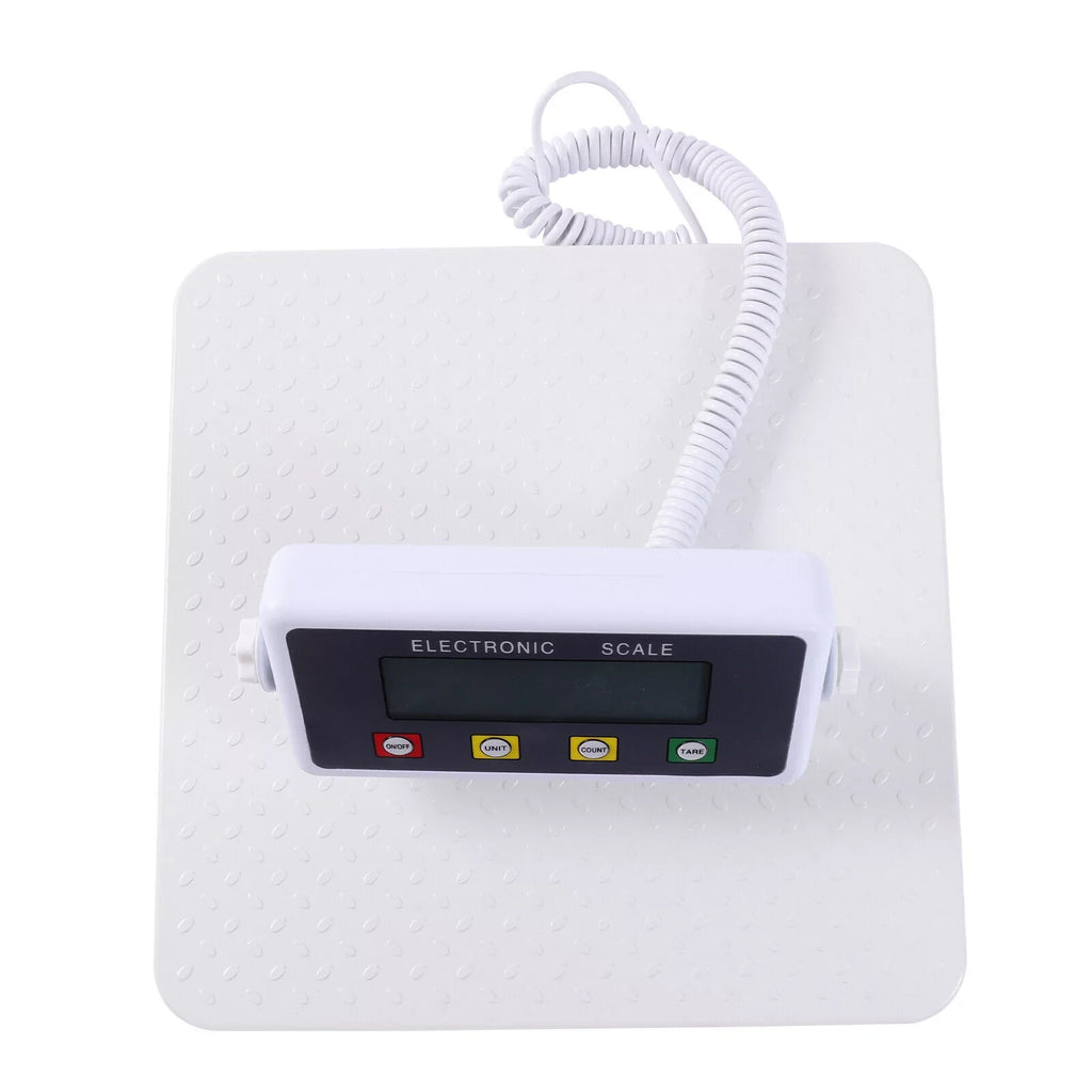 ZhdnBhnos 660lbs Medical Scale High-precision Digital Monitor Electronic Body Weight Scale Heavy Duty Large Platform Physician Scale Wrestling Scale