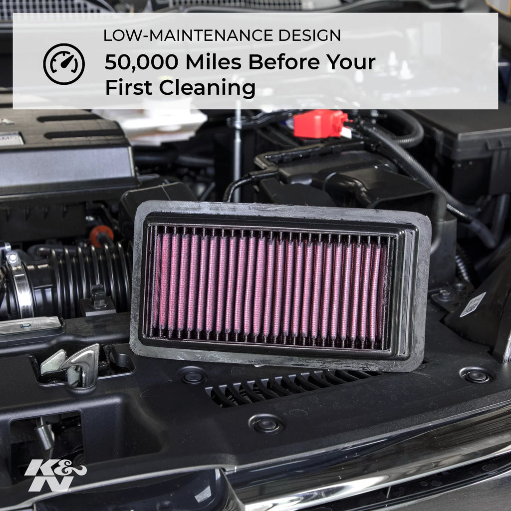 K&N Engine Air Filter: High Performance, Premium, Washable, Replacement Filter: 1994-2009 AUDI/VOLKSWAGEN/SKODA (A4, A6, RS4, S4, S6, Allroad I, Allroad Quattro, Passat, Superb), 33-2125