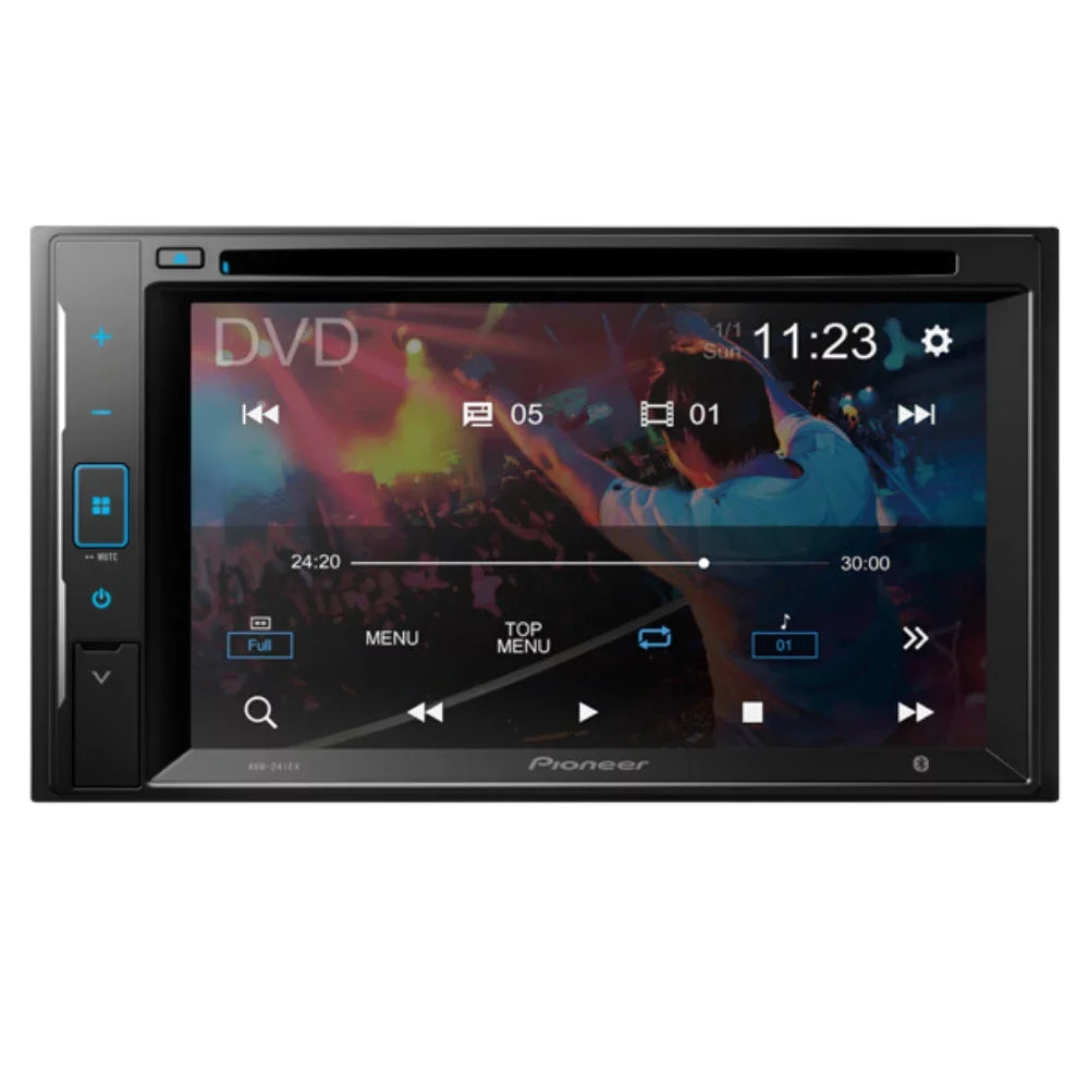 KIT4909 Bundle for 2009-2014 Nissan Cube W/ Pioneer AVH-241EX Double DIN Car Stereo with Bluetooth/Backup Camera/Installation Kit/in-Dash DVD/CD AM/FM 6.2" Touchscreen Digital Media Receiver