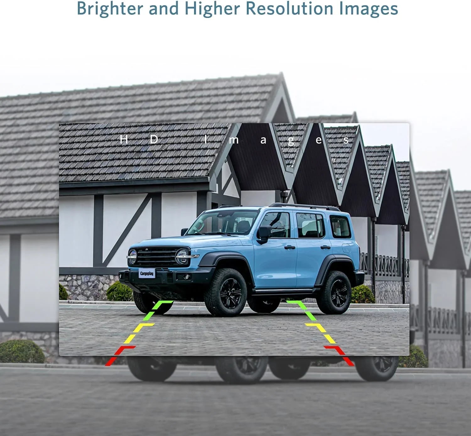 Solar Wireless Backup Camera Trailer Rear View Camera HD Reverse Assistance Supports 2 Cameras