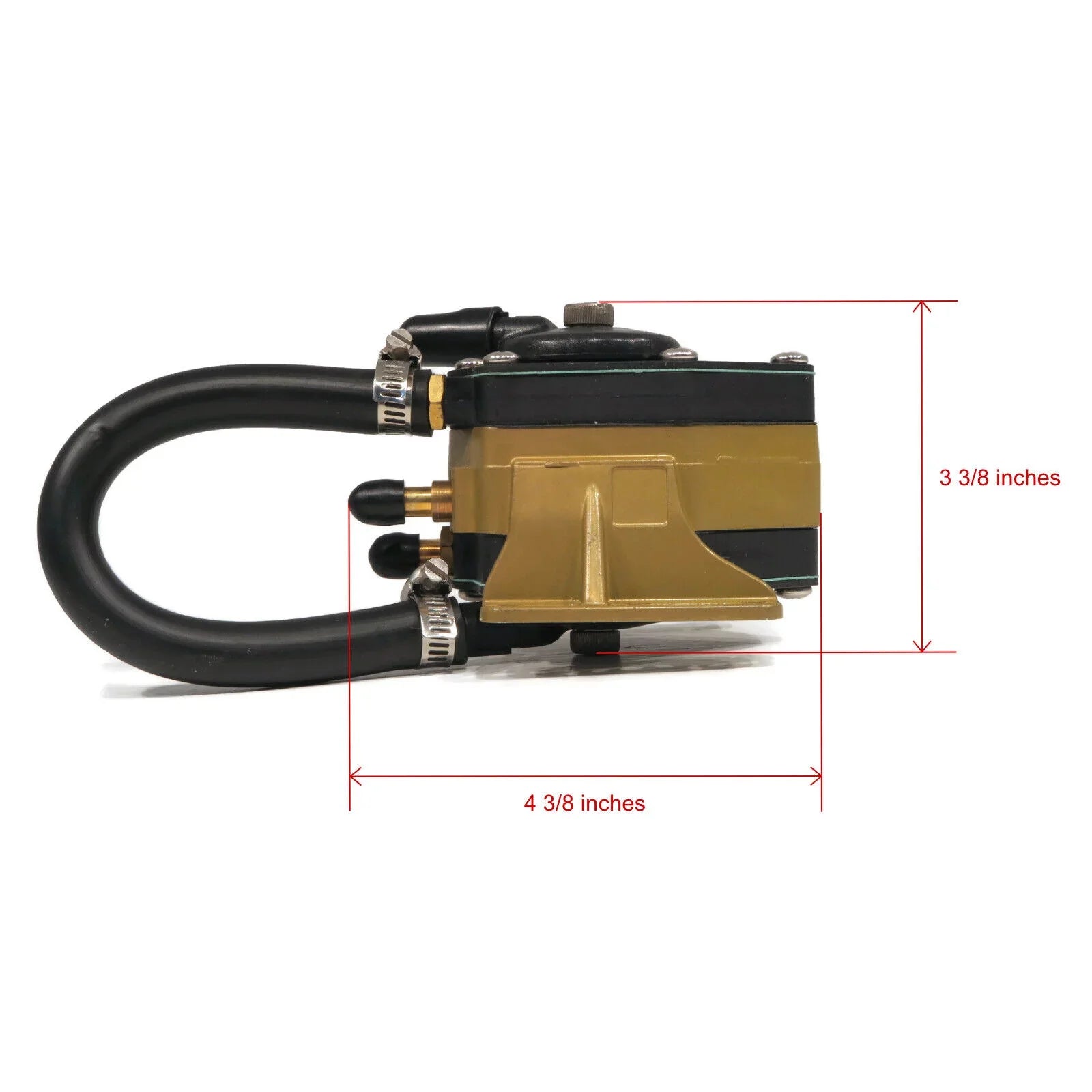 The ROP Shop | VRO Conversion Fuel Pump For 1992 Evinrude 185 HP J185ESXENR Outboard Boat Motor
