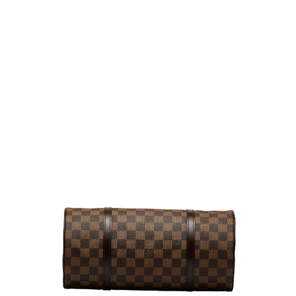Pre-Owned Louis Vuitton Damier Ebene Papillon Handbag N51303 Brown PVC Leather Women's LOUIS VUITTON (Good)