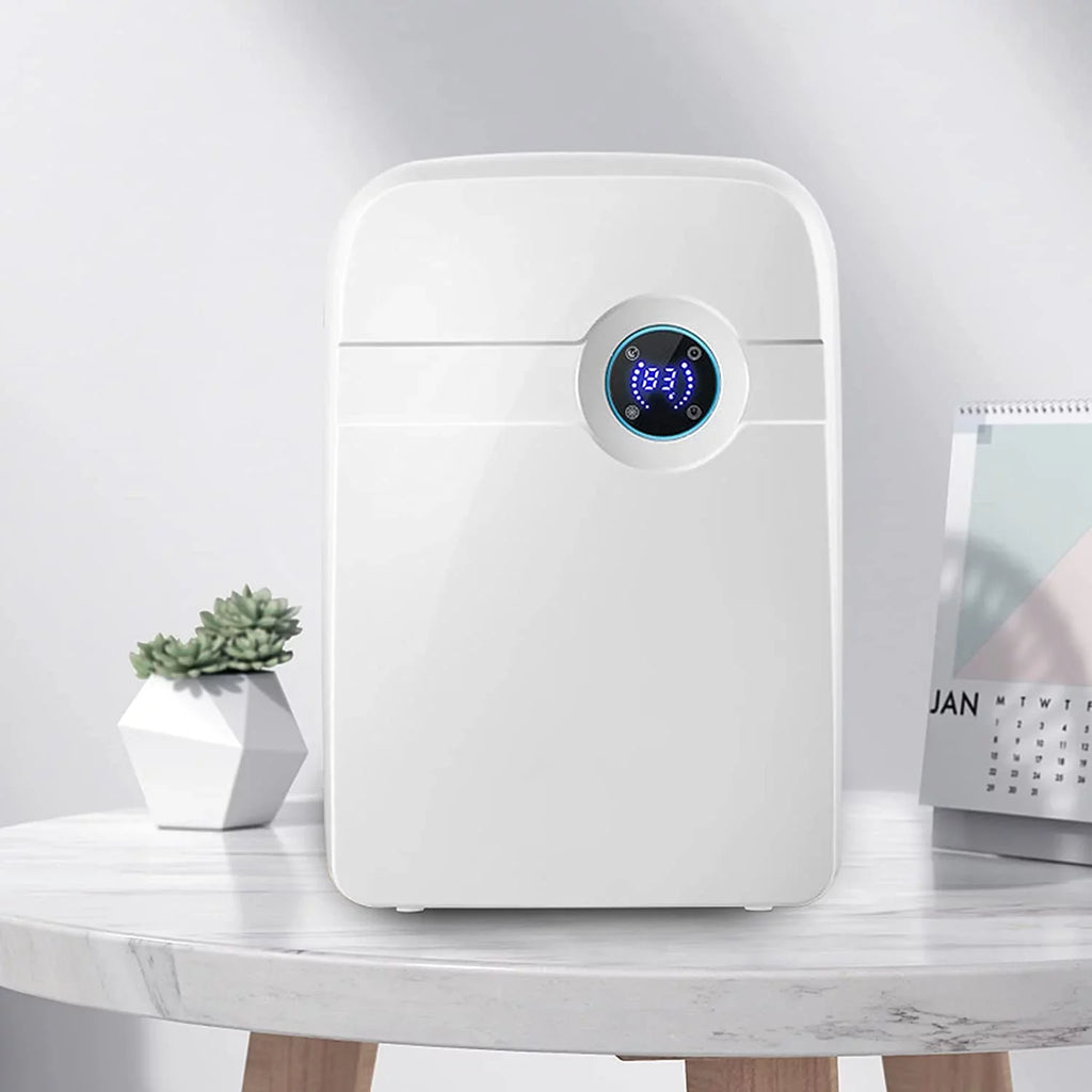 Miumaeov Silent Dehumidifier Moisture Humidity Removal Absorber 2.5L with Drain Hose