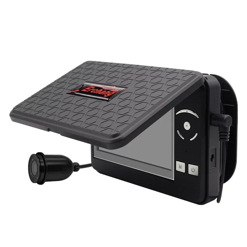Portable Underwater Fishing Camera Waterproof 720P Fish Finder with LCD Screen Ideal for Sea Boat Fishing