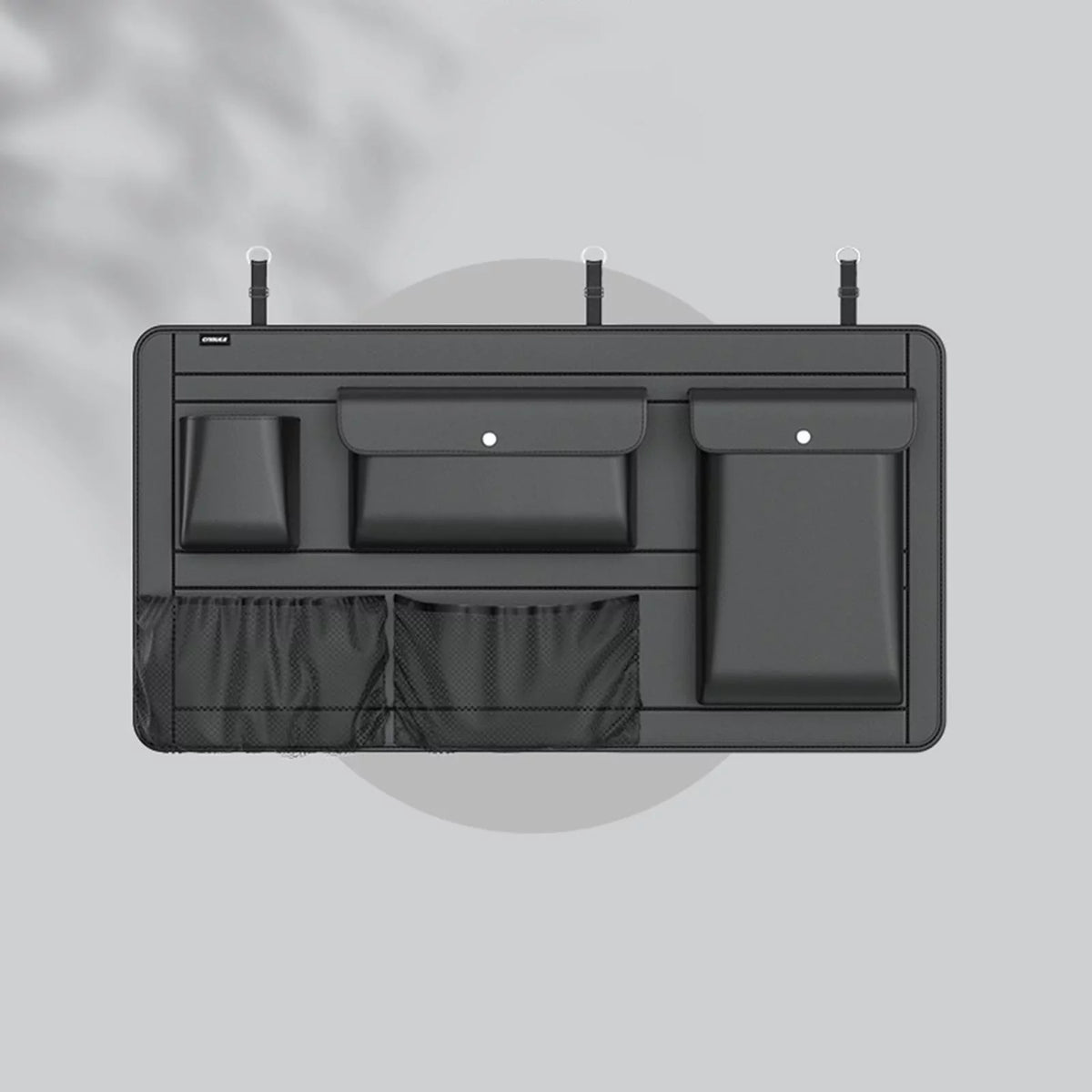 Car Back Seat Trunk Hanging Organizer 90cmx45cm Saving Space Easily Install Durable with Multiple Pockets for SUV Truck