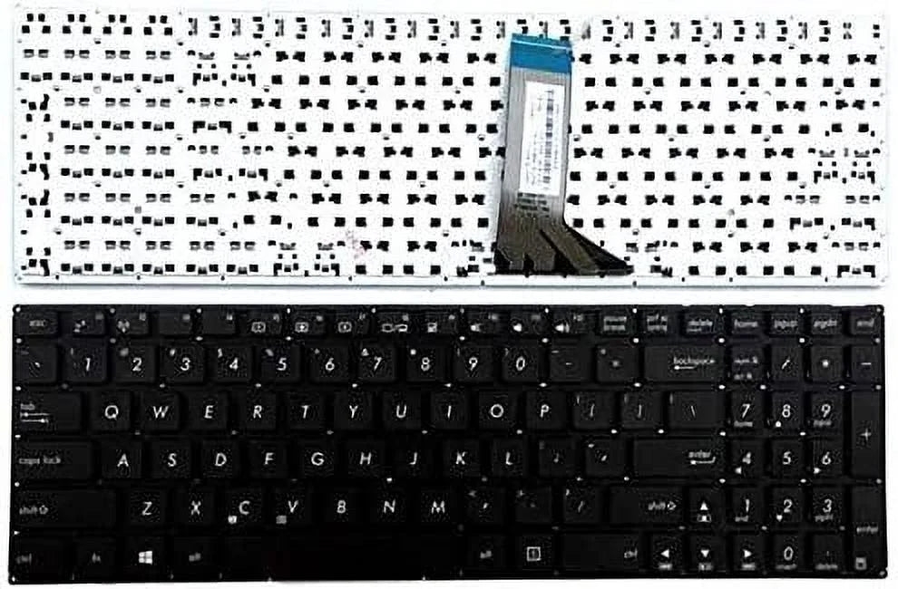 New US Black English Portable PC Keyboard (Without Frame) Replacement for ASUS X551M X551MA X551MAV X551A X551C X551CA F551C F551M X551MA-RCLN03 X551M-RCLN06 AEXJCU01110 0KNB0-610EUS00 MP-13K93US-9202