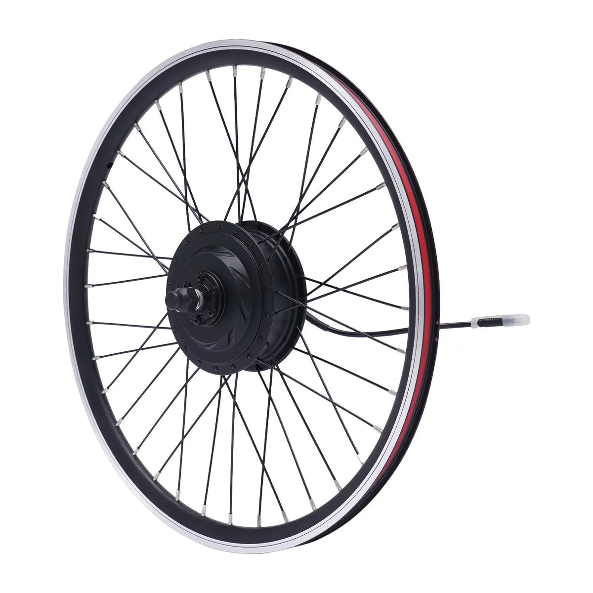 DENEST 27.5" E-Bike Front Wheel Hub Motor Electric Bicycle Motor Conversion Kit 500W 36V