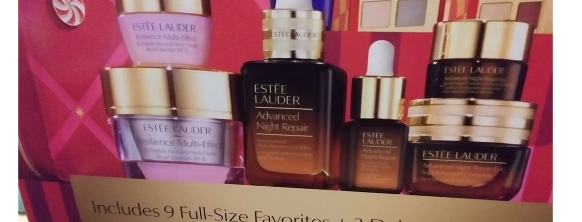 Estee Lauder LIMITED EDITION 29 Beauty Essentials Includes 9 Full-Size Favorites