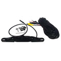 Bar-Type Short-Length 170 deg License Plate Backup Camera with LED Lights