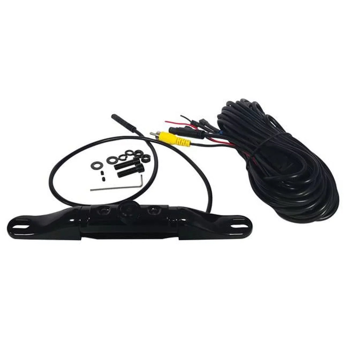 Bar-Type Short-Length 170 deg License Plate Backup Camera with LED Lights