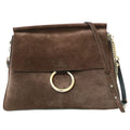 Pre-Owned Chloé Chloe Shoulder Bag Brown Ladies (Fair)