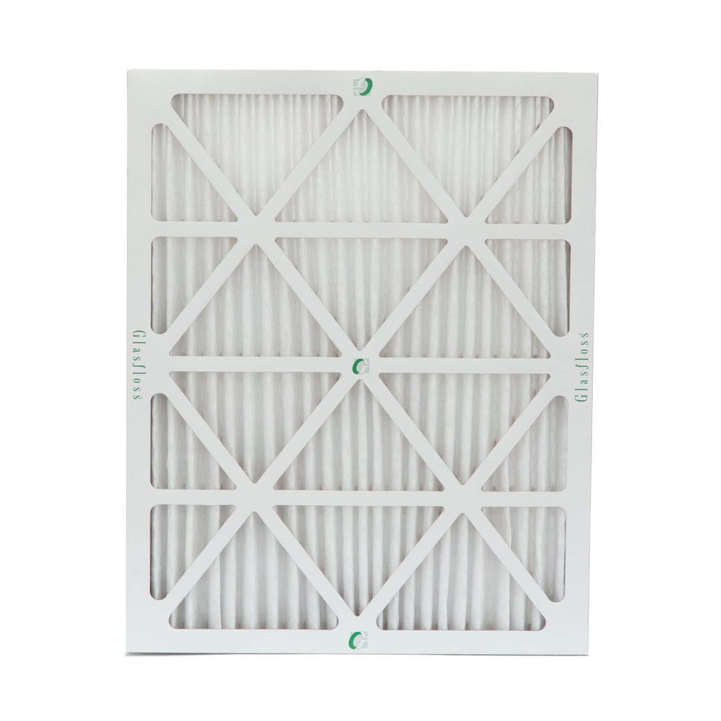 3 Pack of 18x20x2 MERV 10 Pleated 2" Inch Air Filters by Glasfloss. Actual Size: 17-1/2 x 19-1/2 x 1-3/4