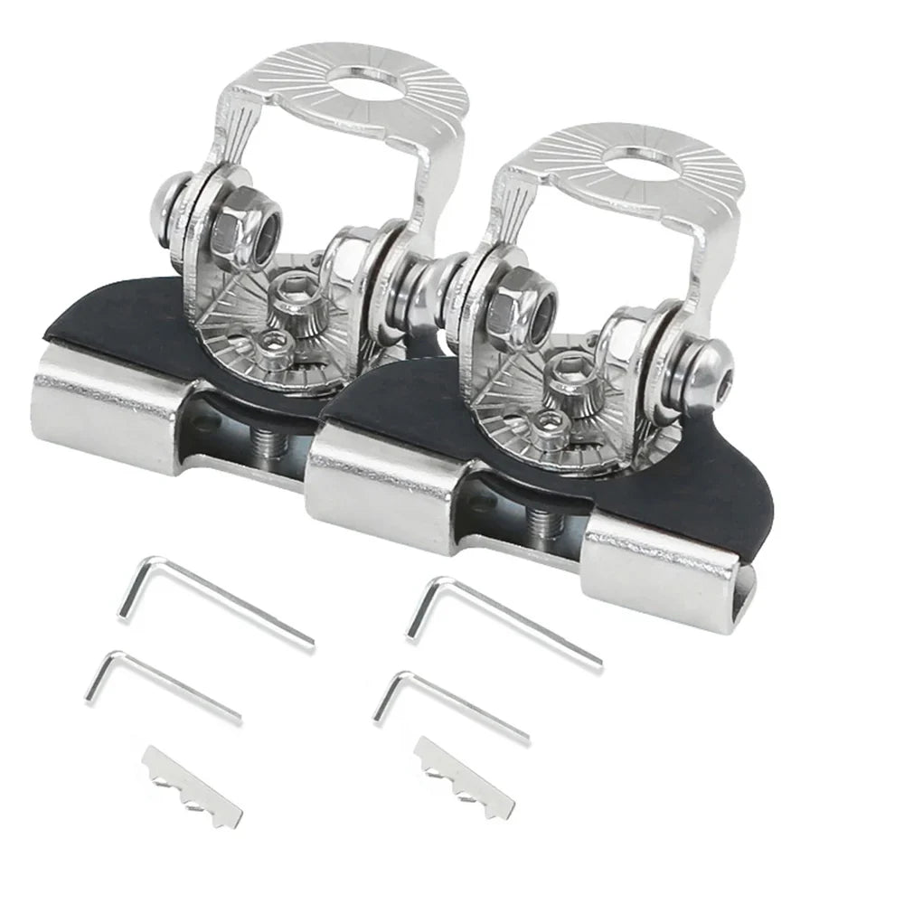Jercoda 2 Set 45W LED Work Light with LED Work Light Bar Mount Bracket Clamp Holder for DIY Car Truck ATV SUV Universal Cars