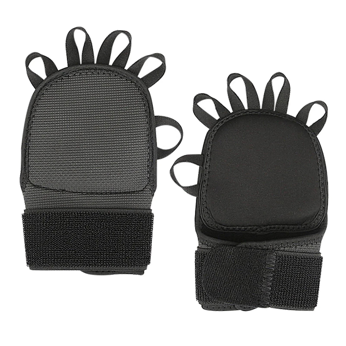 AMLESO 5xGymnastics Hand Grips Power Lifting Grips for Shrugs Deadlifting Kettlebells