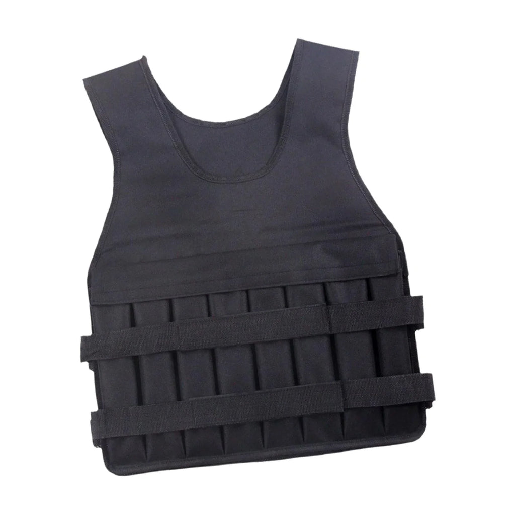 AMLESO Loading Vest Exercise Jacket for Boxing Running Gym Fitness 8 Pockets Exercise Slim Design Strength Training Body Weight Vest