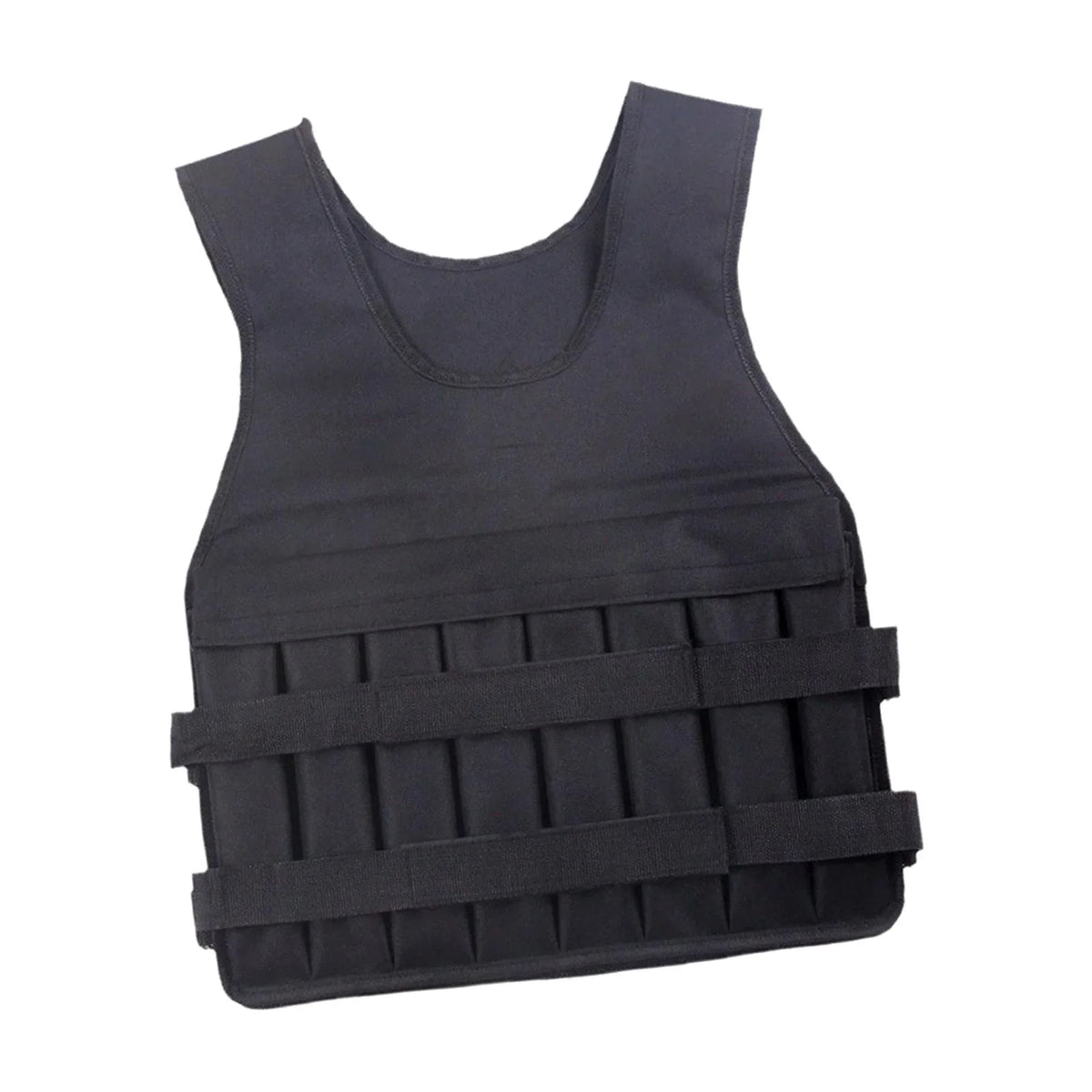 Tnarru Loading Vest Exercise Jacket for Boxing Running Gym Fitness 8 Pockets Exercise Slim Design Strength Training Body Weight Vest