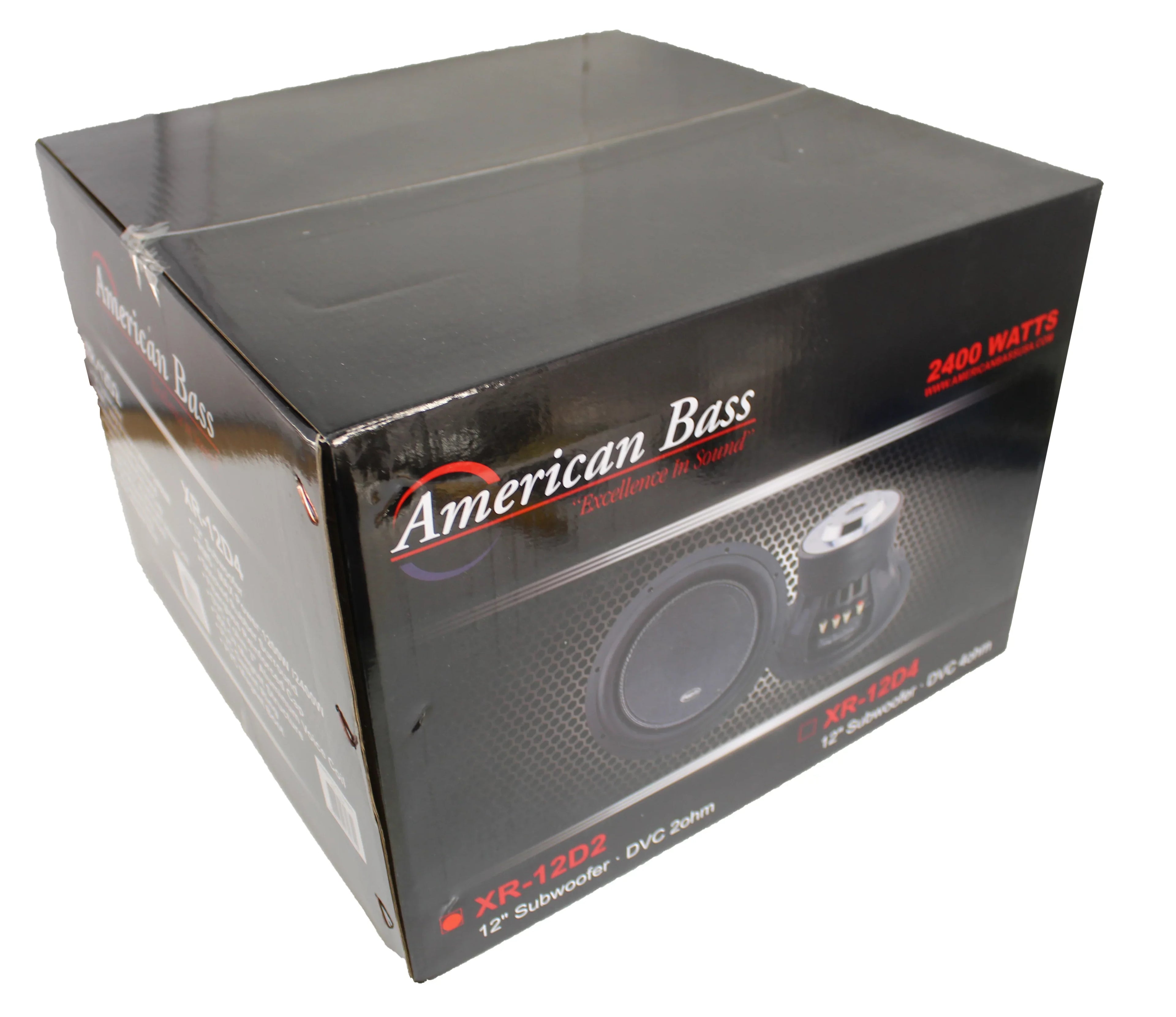 American Bass XR 12 D4 12 Inch Dual 4 Ohm Voice Coil 2400 Watt Subwoofer