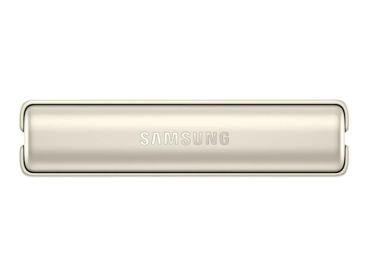 Samsung Galaxy Z Flip3 5G - 5G smartphone - dual-SIM - RAM 8 GB / Internal Memory 128 GB - OLED Panel - 6.7" - 2640 x 1080 pixels (120 Hz) - 2x rear cameras 12 MP, 12 MP - front camera 10 MP - cream