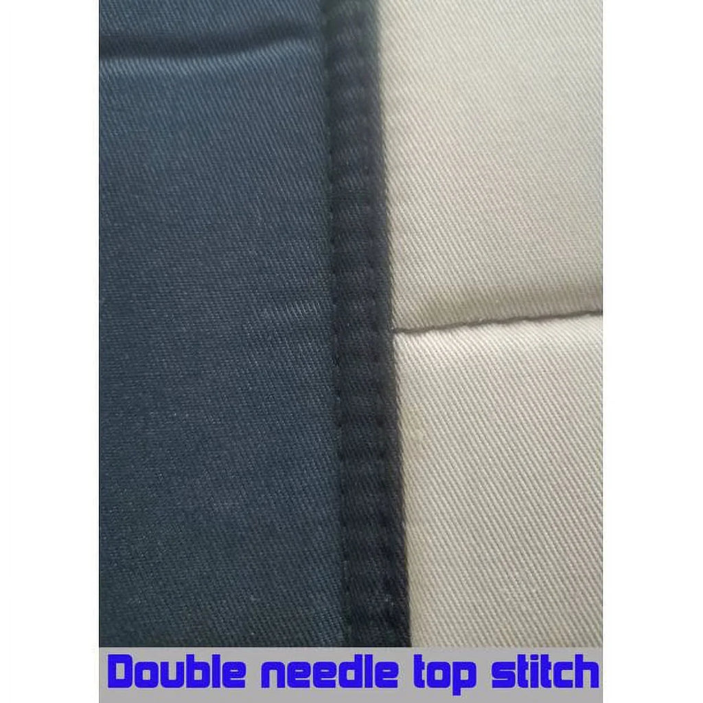 T402-Designcovers Compatible with 2003-2006 Jeep wrangler LJ 2door Seat Covers:Black and Teal- Full Set Front&Rear