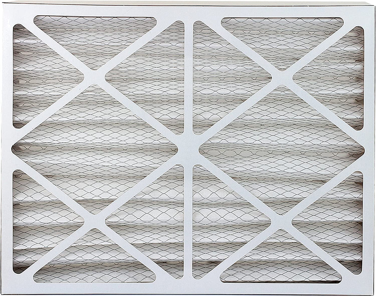 Filterbuy 20x23x4 MERV 8 Pleated HVAC AC Furnace Air Filters (4-Pack)