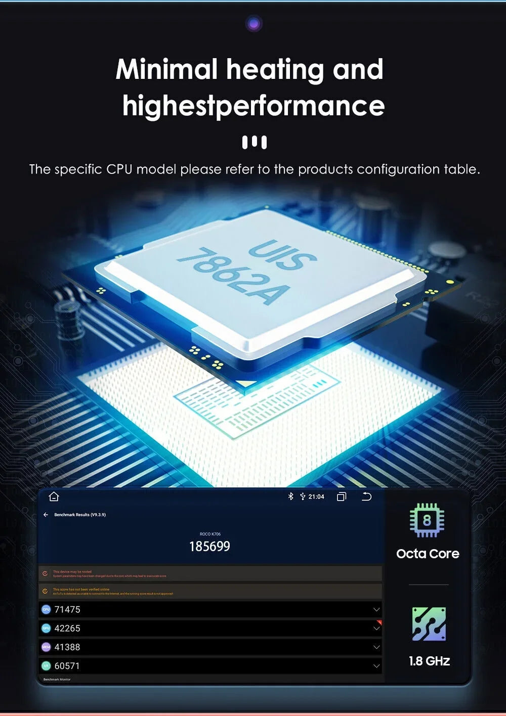 For GMC Yukon Chevy Tahoe Suburban Android 12 Octa Core 4GB RAM Apple Carplay Car Stereo AM FM Radio GPS Weather